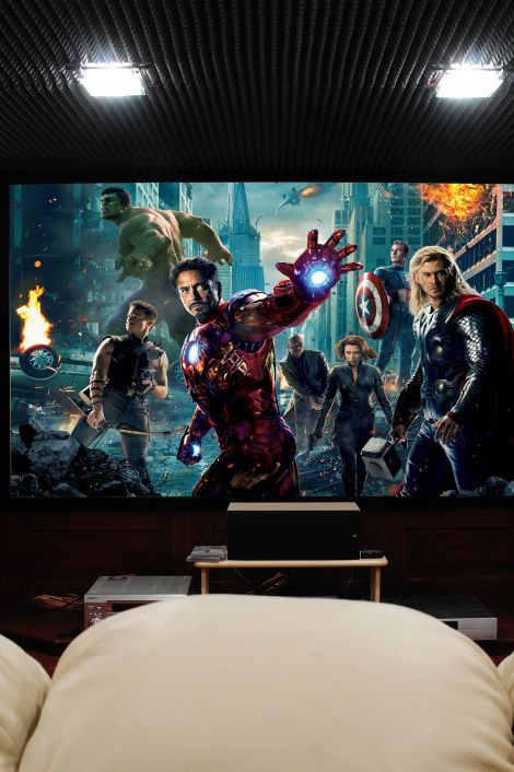Home Theater screen view